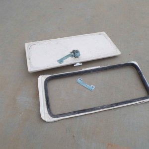 Media 'Old Hatch and Cutout Material' in album 'Installed Hatch'