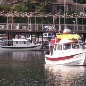 Halcyon and Voyager - Bayview, Lake Pend Oreille - 8-18-07