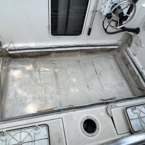 Bilg after pressure washing