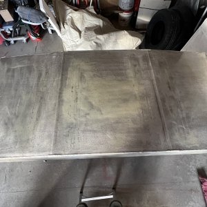 Media 'Tank with Epoxy on' in album 'Cockpit area with steps removed'