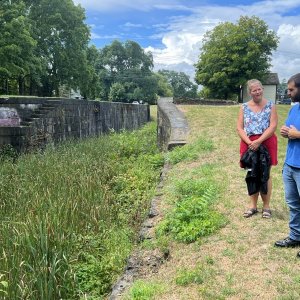 Lock tender Matt sharing history with Rosanne