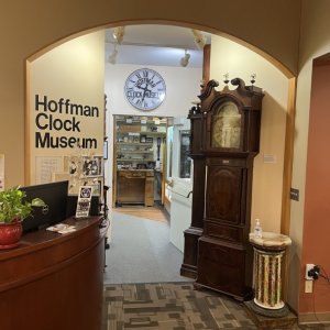 Hoffman Clock Museum in Newark, NY