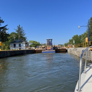 Tug and Barge I was next to in lock 29