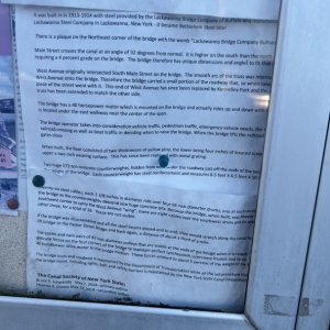 Information about the Fairport Lift Bridge