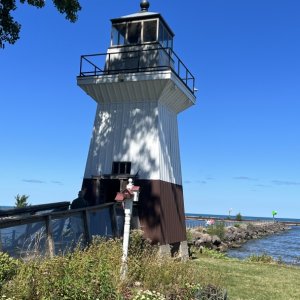 Oak Orchard Lighthouse at Point Breeze