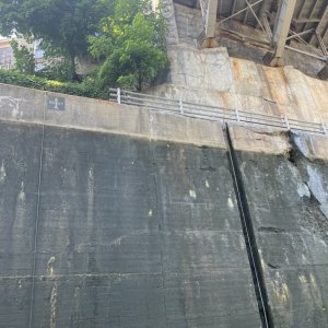 Lock wall 34