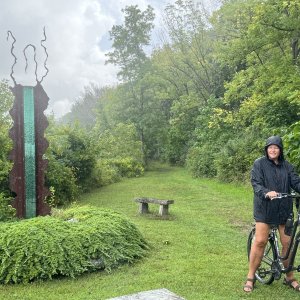 992SenecaFallsLudovicoSculptureTrailRosanne
