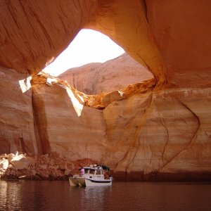 Discovery at La Gorce Arch; Dixie's out front