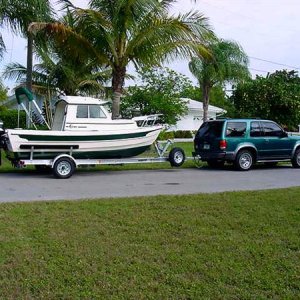 (HiFlight) "Popcorn" and her matching tow vehicle