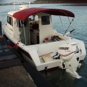 Pulinga her first time at dock