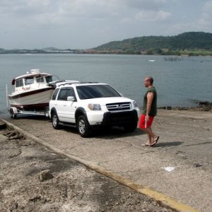 Pulinga on the ramp