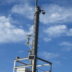 Current Tower - has more security cameras than anything!