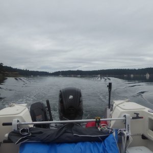 Leaving Echo Bay Saturday morning