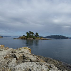 Looking towards Gossip Island from Cemetary Island