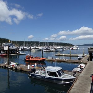Friday Harbor on Sunday afternoon