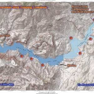 Apache Lake Map