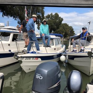 Duck club arrival