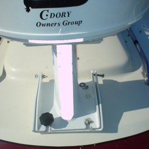 Radar Dome's removable bracket