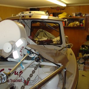 Safely locked in garage