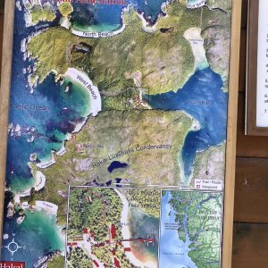 Hakai area map