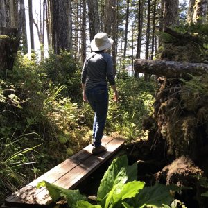 Calvert Island hiking/Hakai area