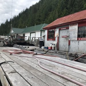 Dawson's Landing fuel stop