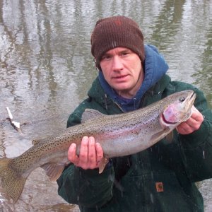 (Rabidfish) Shawn's first Steelhead