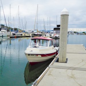 Launching from Squalicum Harbor, Bellingham on a Saturday evening.