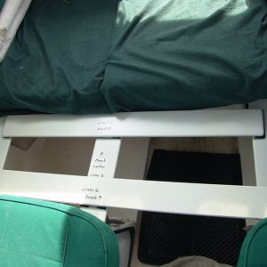 Media 'I then add a body pillow to cover it up. Adds extra 1.5" for us and the beagles.' in album 'Velcro attachment. The boards were from the floor of an old inflatable.'