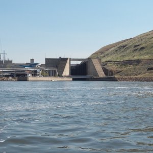 100 foot elevation gain in the locks.