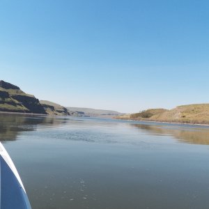 Heading towards the mouth of the Palouse River.
