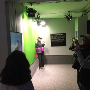 Media 'Green Screen interactive display in Museum' in album 'Midnight Flyer at Hell\'s Gate SP, waiting for the others.'