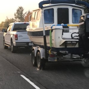 Media 'Midnight Flyer heading home along I-5' in album 'Midnight Flyer at Hell\'s Gate SP, waiting for the others.'