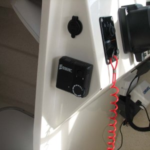 Espar Thermostat, 12 v outlet, tilt wheel