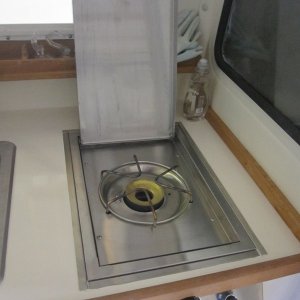 14,000btu built in burner