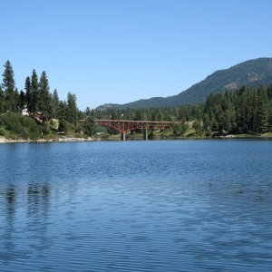 Media 'Pend Oreille River Box Canyon. Ione Bridge' in album 'photo by Kidder on Lake Chelan, WA'