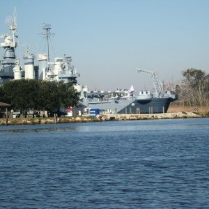 Media 'Battleship North Carolina' in album 'At dock after the test drive'