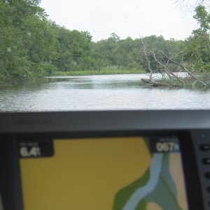 Broadkill River narrow but deep