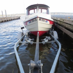 The 16 is easy to launch and retrieve single-handed