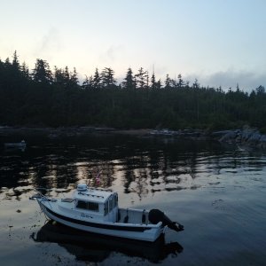 Media 'Anchored at Sunset, Balaklava' in album 'Our anchorage on Balaklava Island'