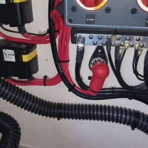 Main panel and charging.