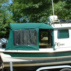 Doors on both sides for access at the dock