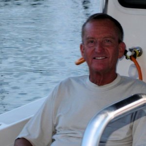Media 'galley slave with his insulated wine glass' in album 'DSC03229'