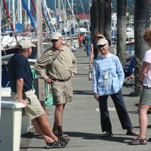 El and Bill, Soctt and Laurie