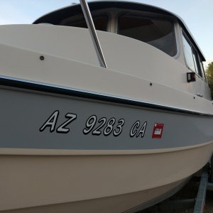 Officially an Arizona boat now!