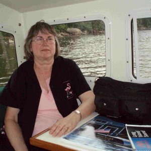 1d Carol waiting out T-storm