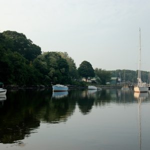 Knot Flying at Old Lyme Marina mooring