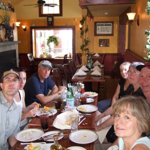 C-Brats at lunch in East Haddam