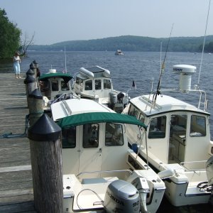 Rafted up at Goodspeed Opera house