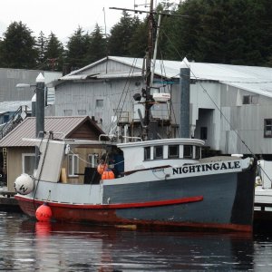 Back home at the Pelican Harbor dock